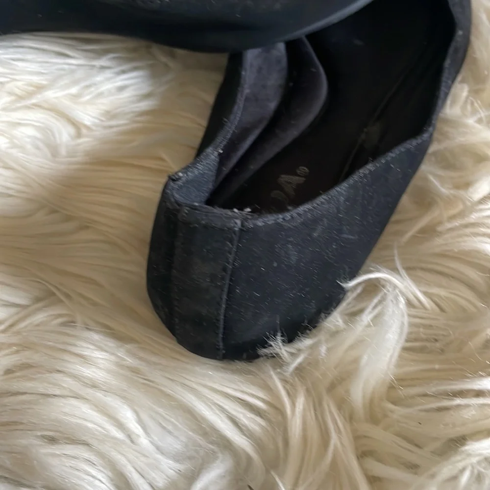 Soda black suede professional loafer work business career shoe gel soles 8 1/2 - Picture 16 of 16